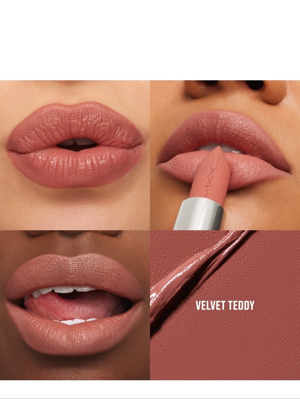 🆕️ MAC Cosmetics Matte Lipstick - VELVET TEDDY - Picture 3 of 11